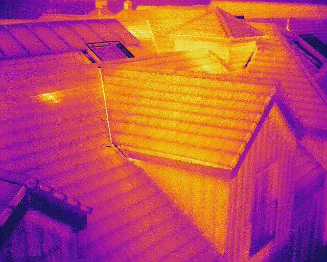 Thermal Imaging Roof Survey Image Washington
